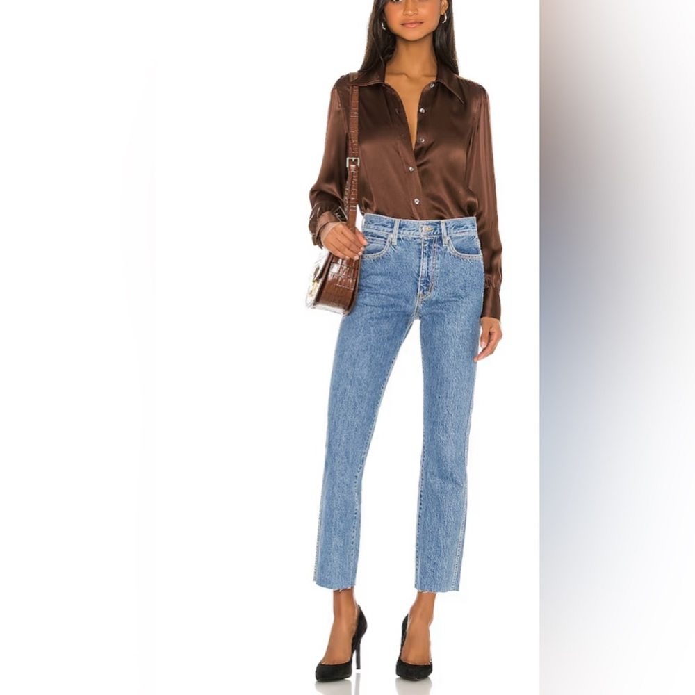 SLVRLAKE  HERO JEANS IN PACIFIC  SIZE 26 Revolve
